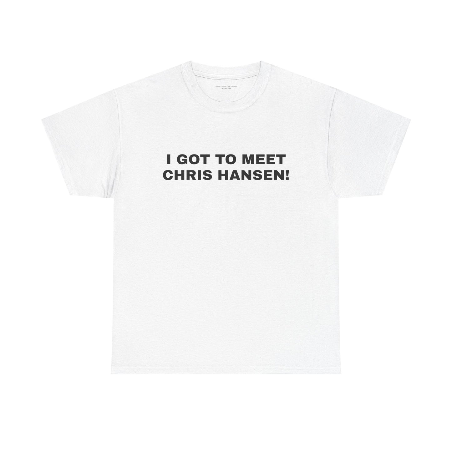 CHRIS HANSEN TEE