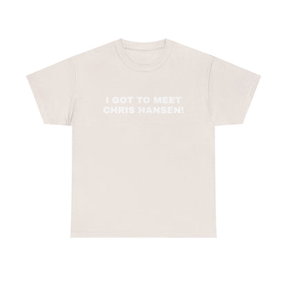CHRIS HANSEN TEE