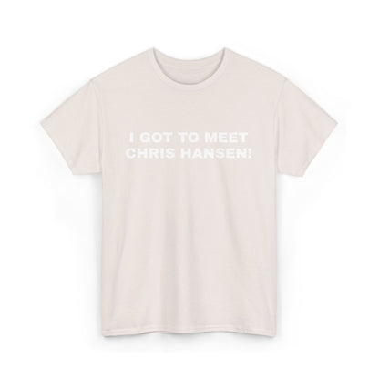 CHRIS HANSEN TEE